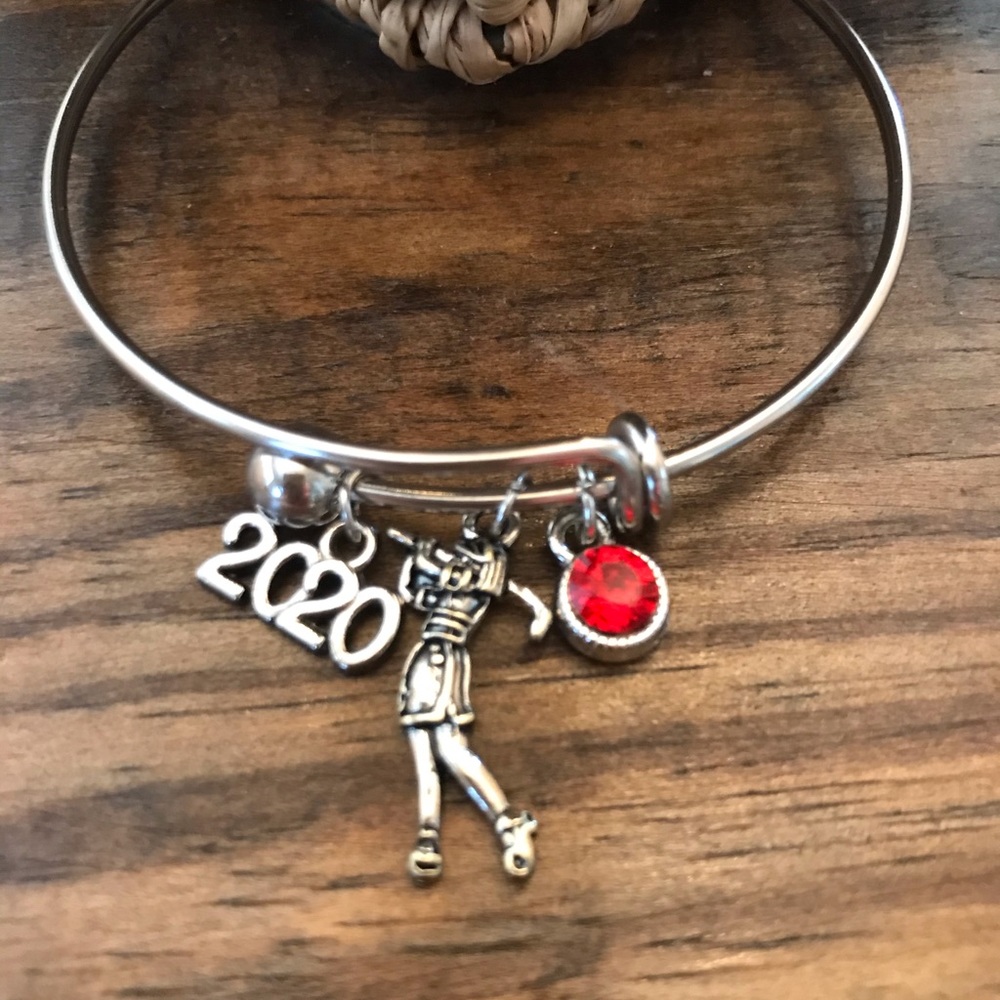 Women’s Golf 2020 Red Charm Bracelet